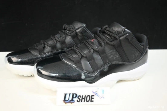AIR AV2187 AV2187-001 001 BLACK-WHITE LOW 11 RETRO JORDAN 0820